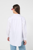 BLUSA CAMISERA OVERSIZE MANGA LARGA