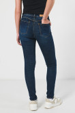 Jean Jegging tiro alto azul oscuro