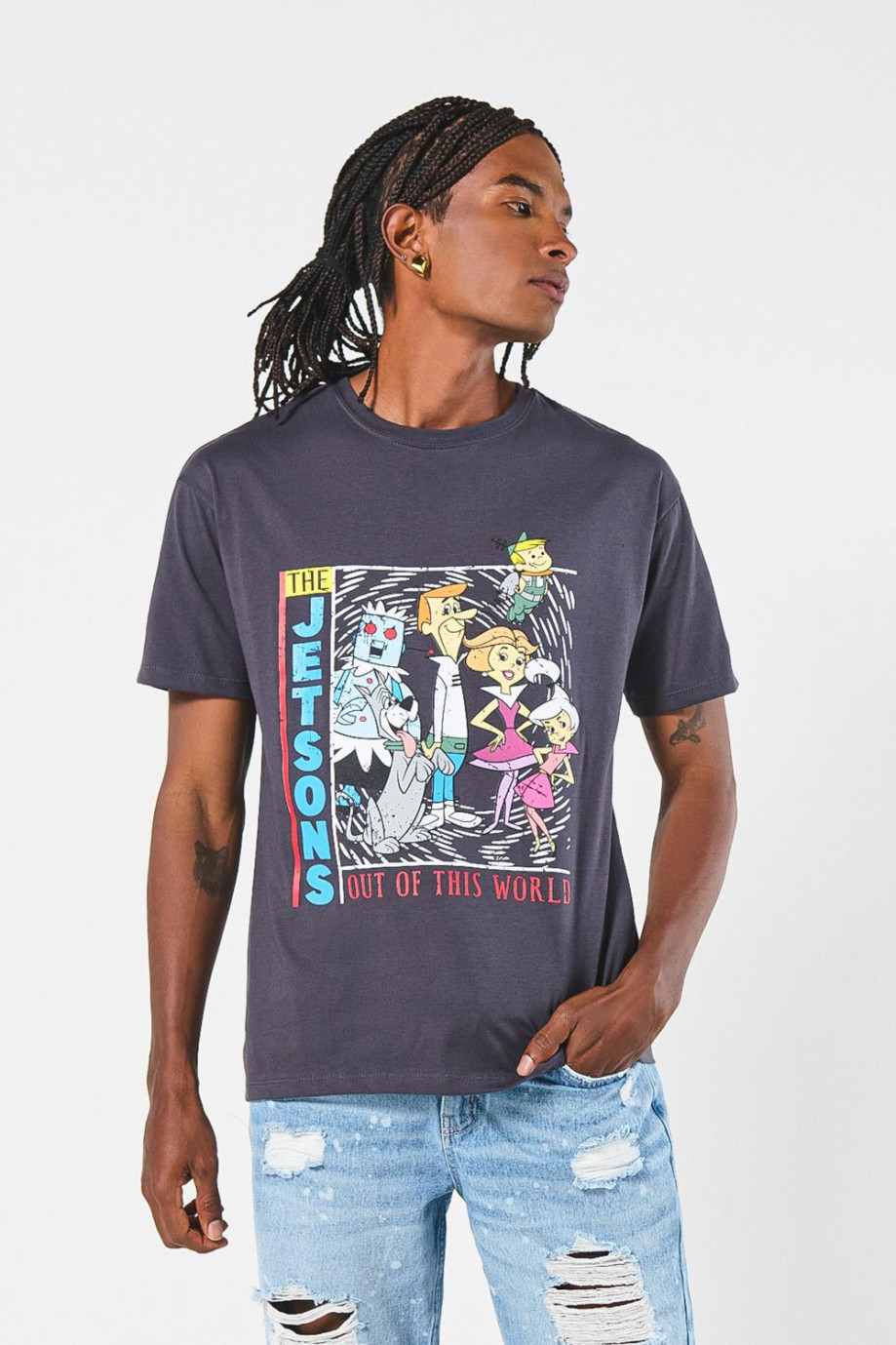 Camiseta manga corta con estampado de Los Supersonicos