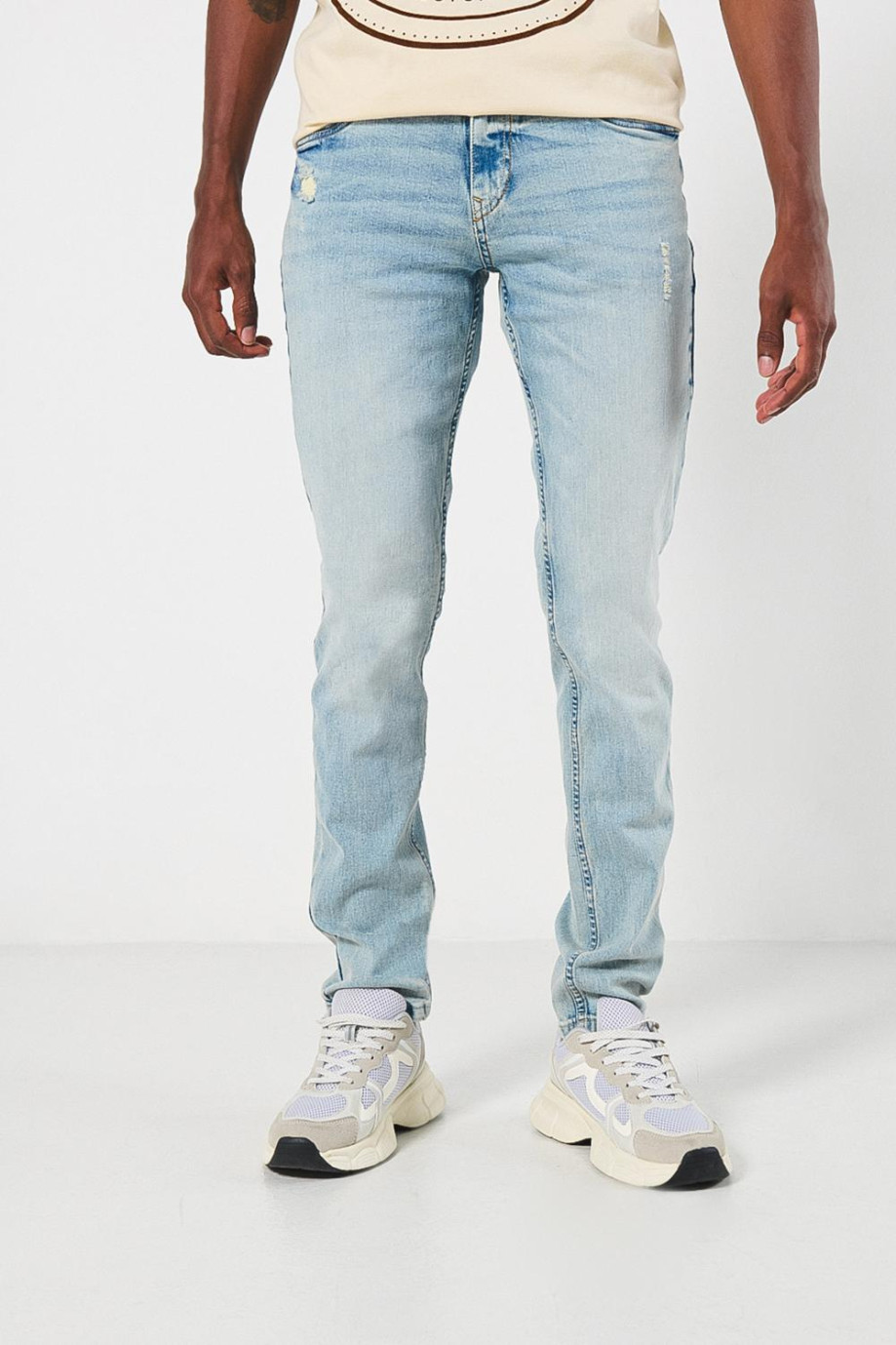 Jean skinny fit tiro bajo