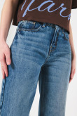 Pantalon Jean Open Leg