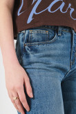 Pantalon Jean Open Leg