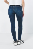 Jean jegging super alto azul oscuro