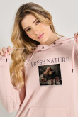 Buzo capota con estampado de Fresh Nature