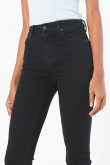 Jean jegging super tiro alto negro