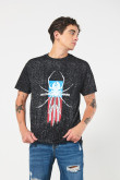 Camiseta de My Chemical Romance negra manga corta