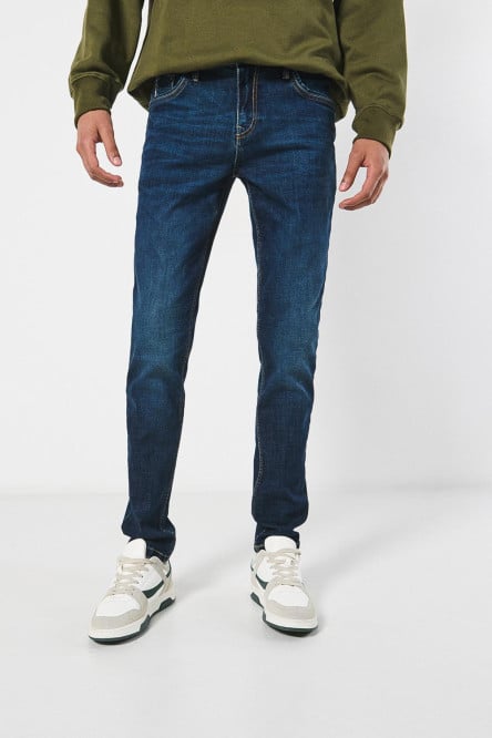 Jean skinny fit tiro bajo