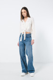 Pantalon Jean Open Leg