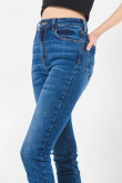 Jean jegging super alto azul medio