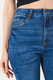 Jean jegging super alto azul medio