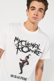 Camiseta manga corta con estampado de My Chemycal Romance