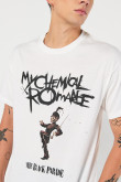 Camiseta manga corta con estampado de My Chemycal Romance