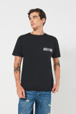 Camiseta oversize negra de Guns N´ Roses manga corta