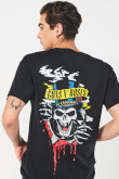 Camiseta oversize negra de Guns N´ Roses manga corta