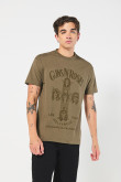 Camiseta manga corta con estampado de Guns & Roses.