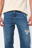 Pantalon jean 90s Hombre bota ancha