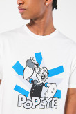 Camiseta manga corta con estampado de Popeye.