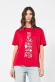 camiseta-unicolor-para-mujer-manga-corta-estampada-en-frente-de-coca-cola