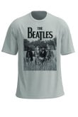 Camiseta manga corta con estampado en frente de The Beatles