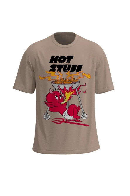 Camiseta manga corta con estampado de Hot Stuff.