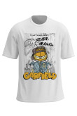 Camiseta manga corta con estampado de Garfield.