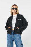 Cardigan para mujer con estampación tipo college