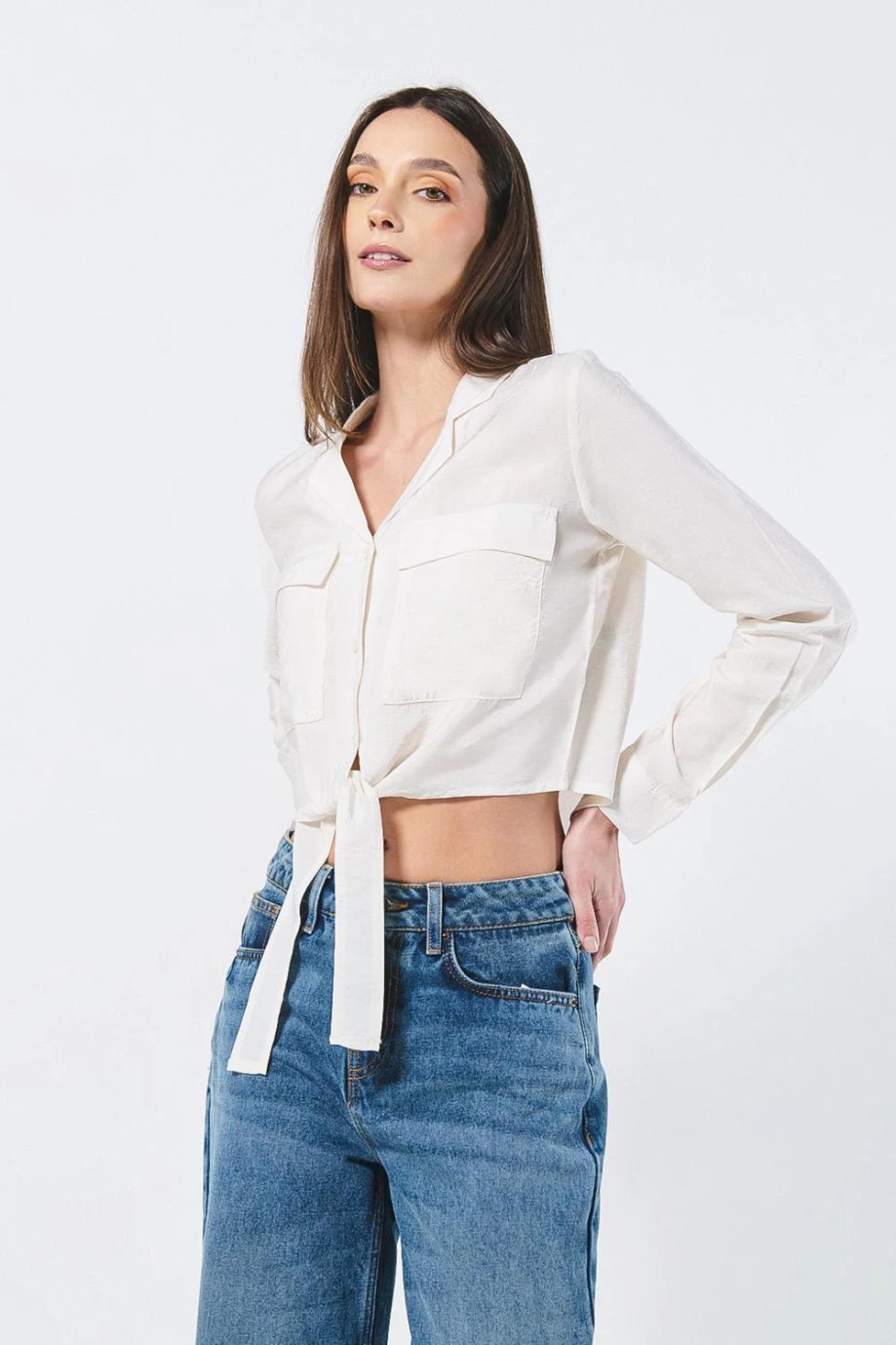 CUELLO CAMISERO CROP