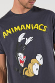 Camiseta manga corta con estampado de Animaniacs.