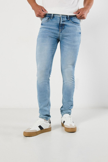 Jean Super Skinny fit tiro bajo