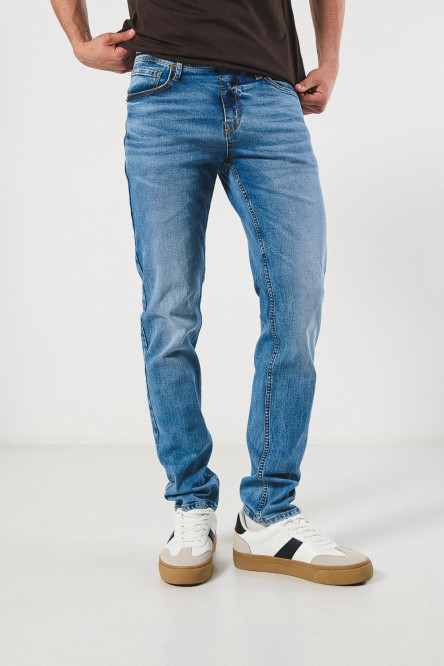 Jean Super skinny fit tiro bajo