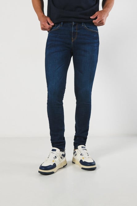 Jean Super Skinny fit tiro bajo