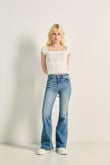 Pantalon jean flare