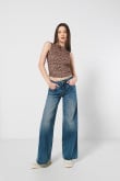 Pantalon Jean Palazzo