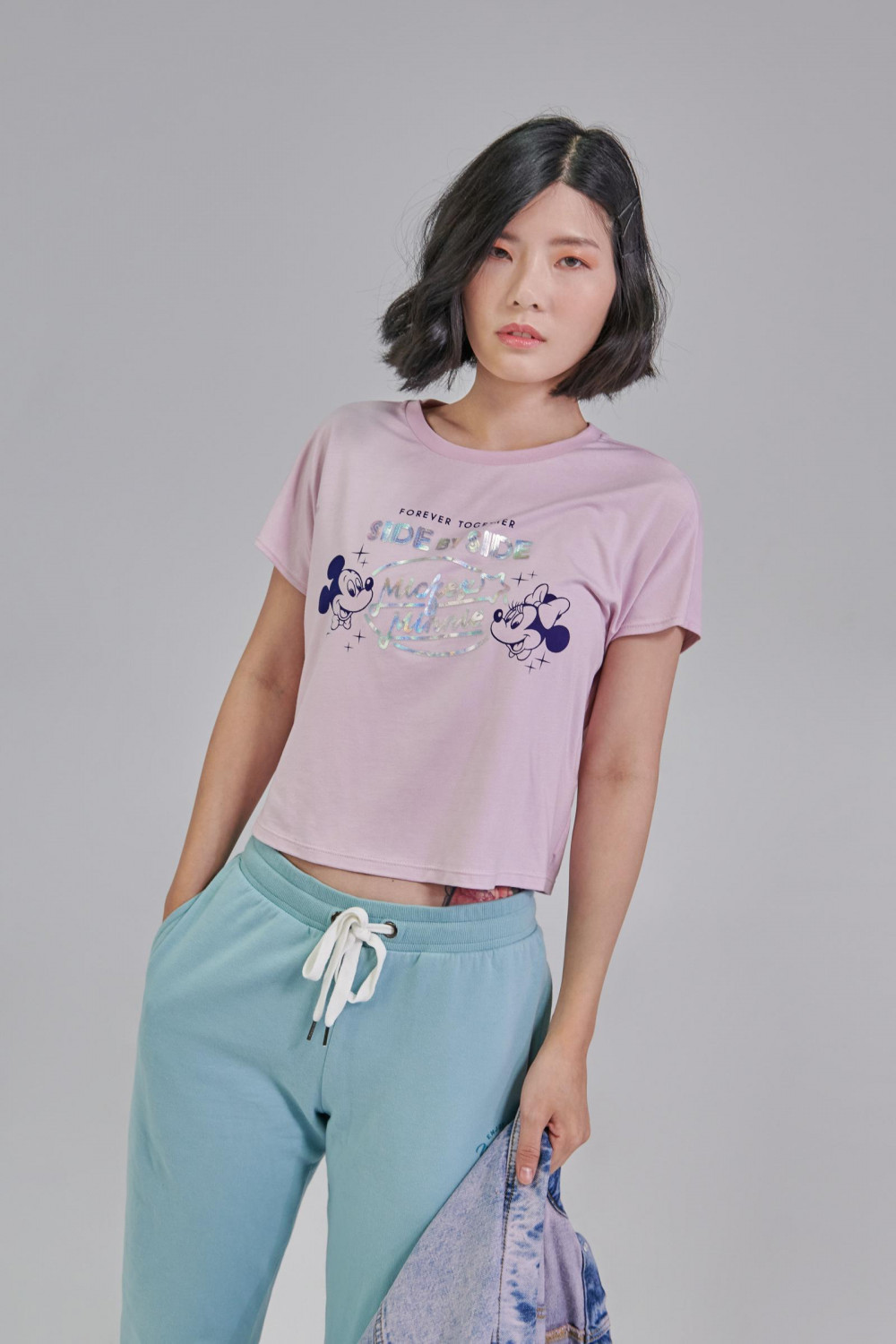 Camiseta estampada manga corta Minnie