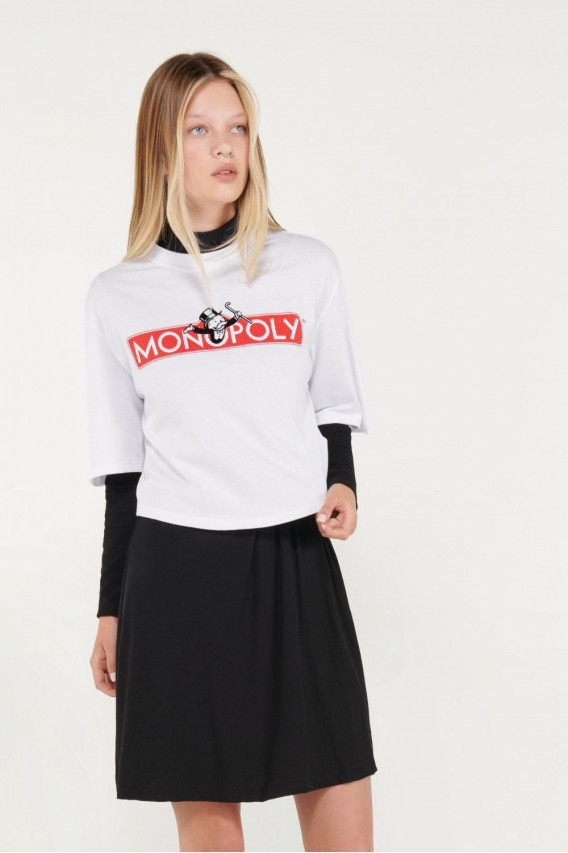 Camiseta manga corta Monopolio.