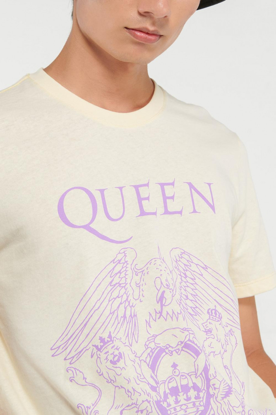 Camiseta manga corta, estampado de Queen.