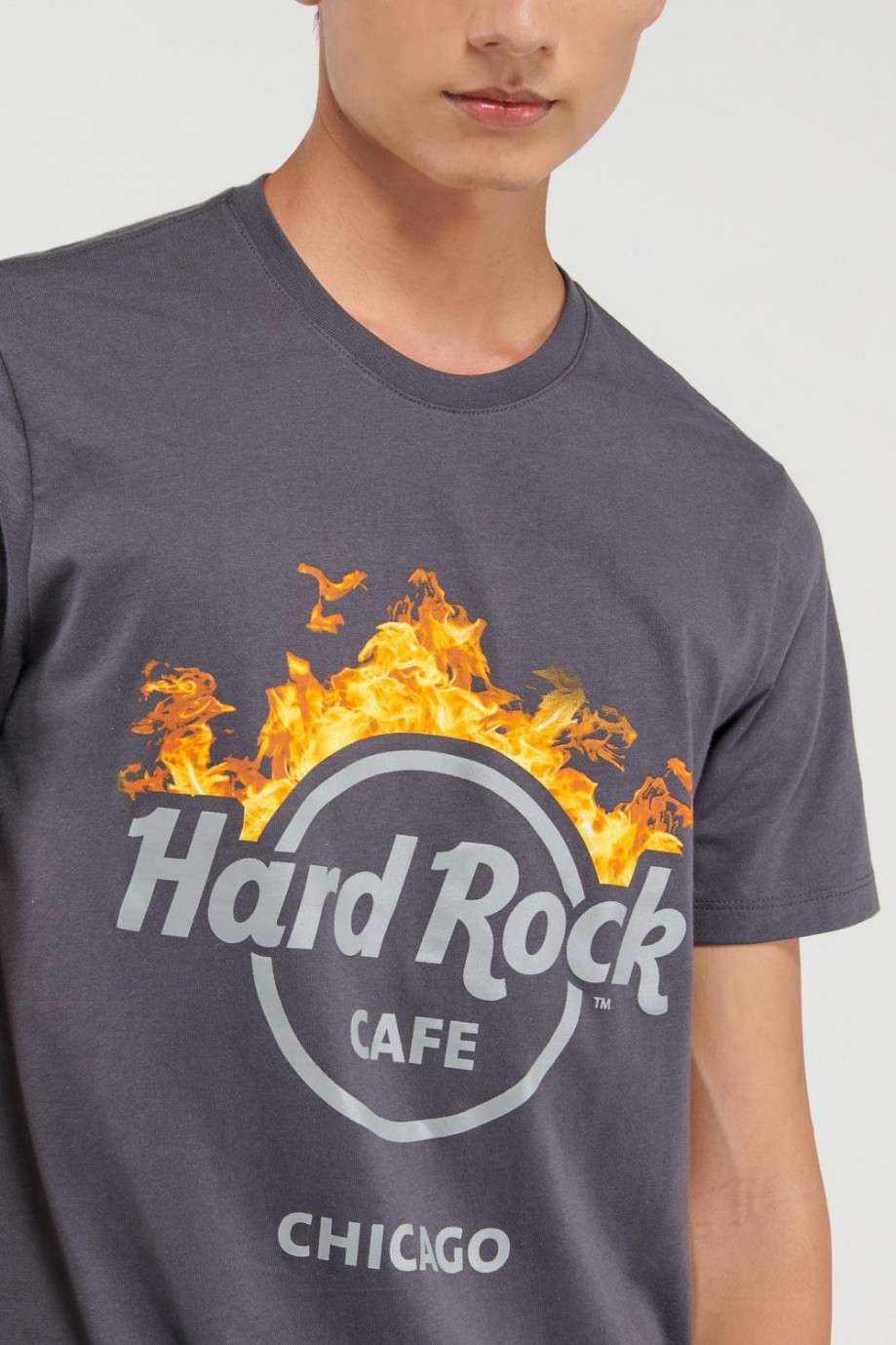 Camiseta manga corta, estampado de Hard Rock Café
