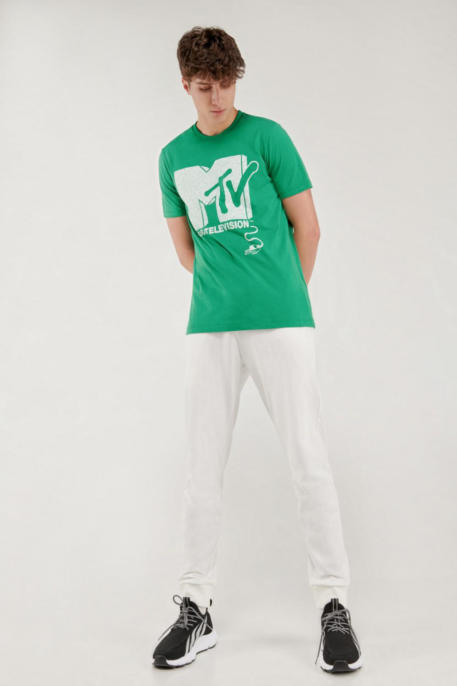Camiseta manga corta estampada de MTV