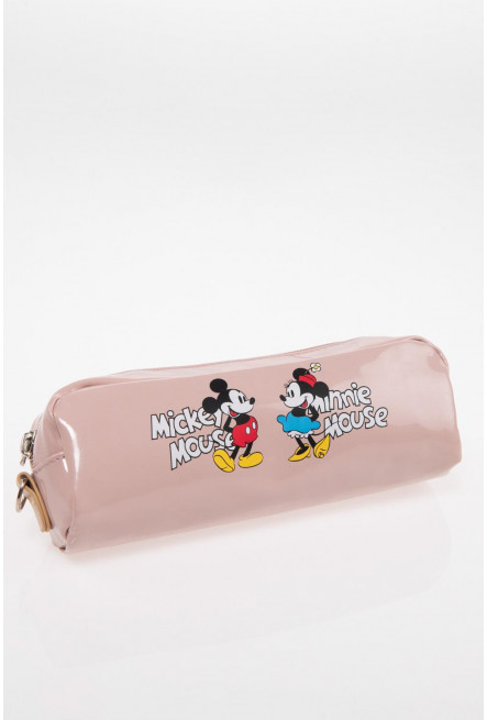 Cartuchera con motivo Minnie y Mickey