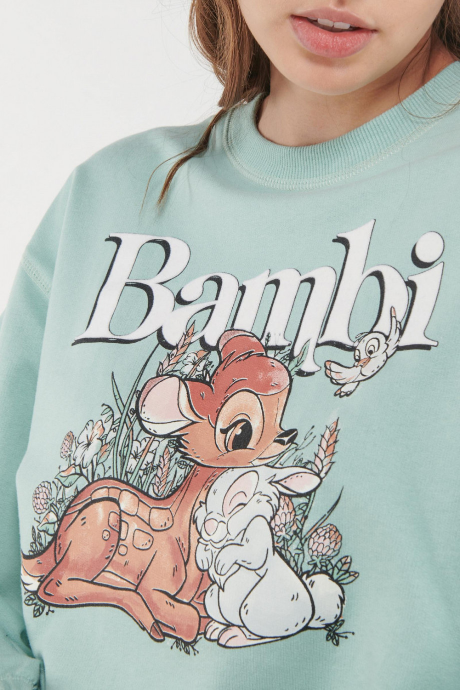 Buzo cuello redondo de Bambi