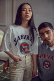 Camiseta, con estampado en frente, de Harvard