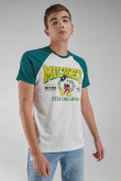 Camiseta manga ranglan de Mickey.