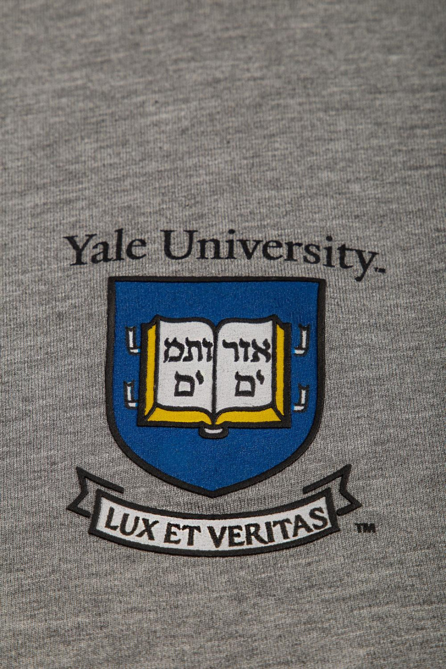 Camiseta, con estampado en frente, de Yale