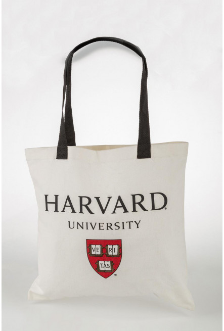 Bolso Tote bag, estampado Harvard