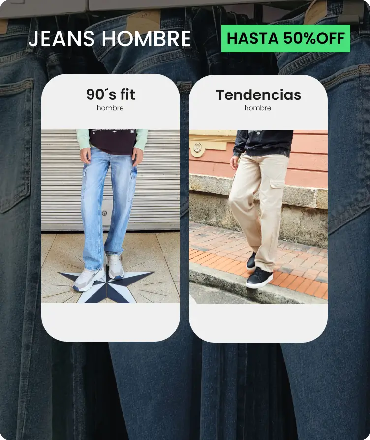 Jeans Hombre